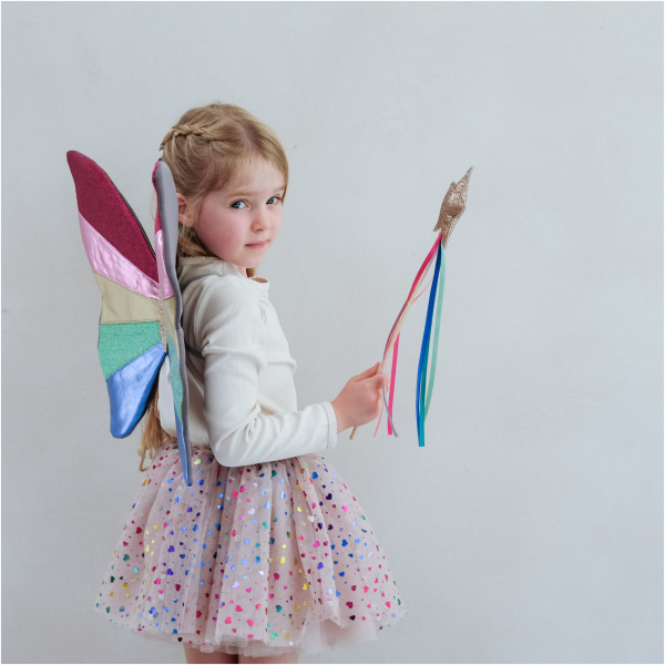 Rainbow Intergalactic Wings