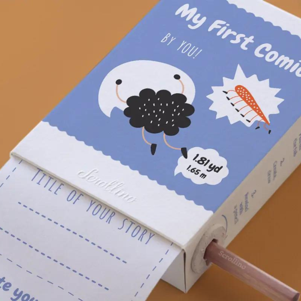 سكرولينو - مجموعتي الأولى من القصص المصورة