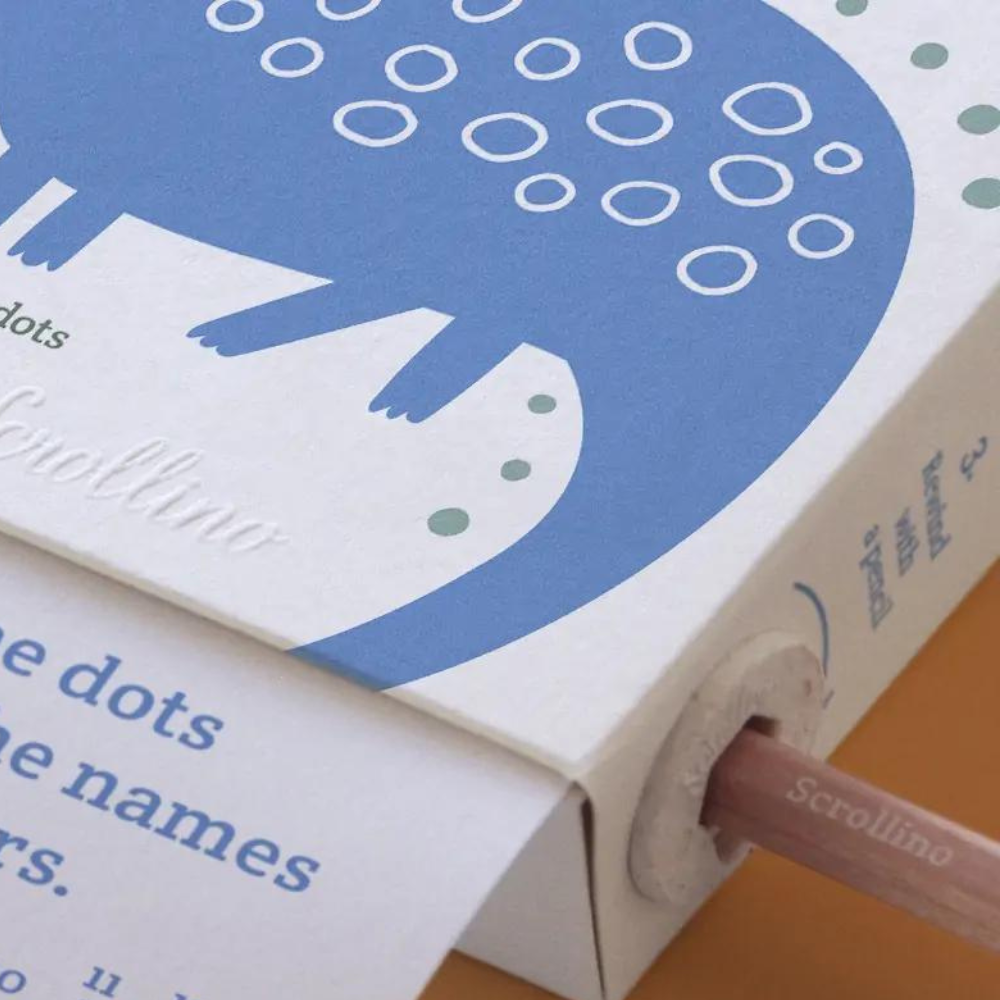 سكرولينو - مجموعة أنشطة دينو باي دوتس من 