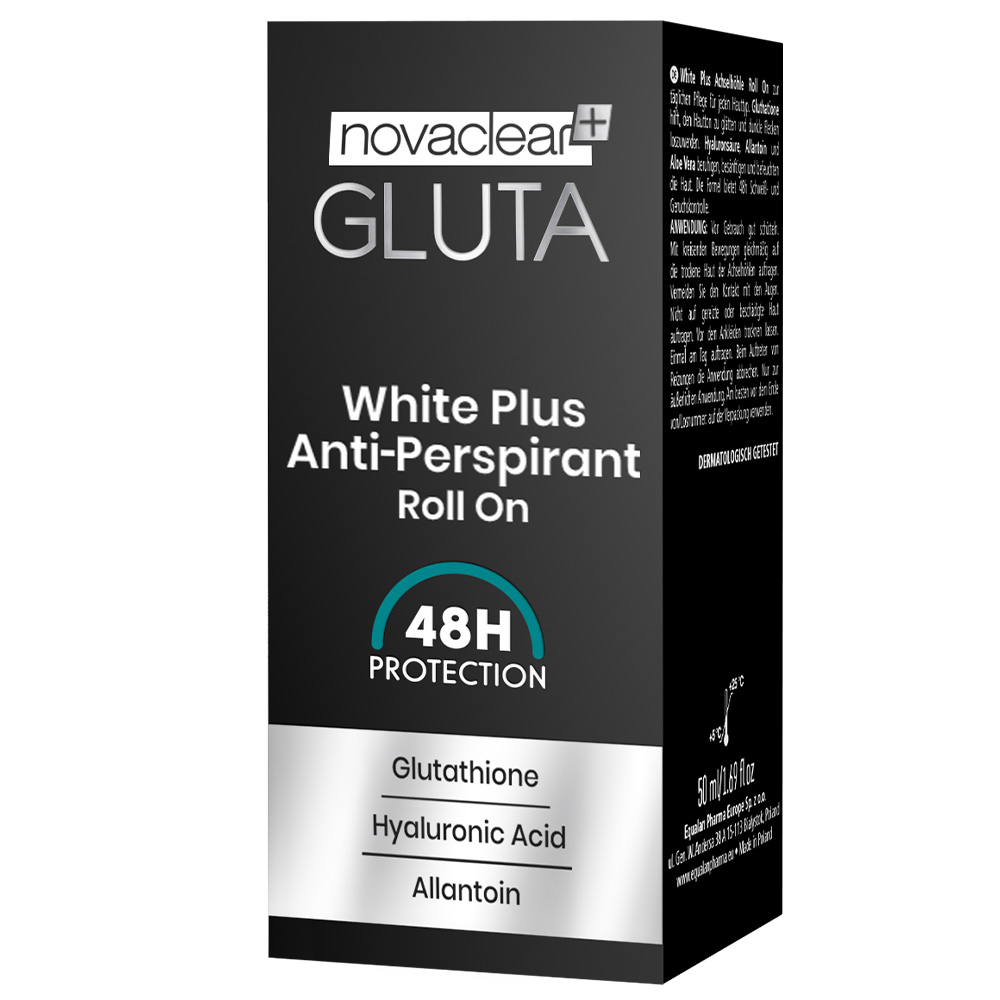 Novaclear - Gluta White Plus Anti-Perspirant Roll On - 50 ml