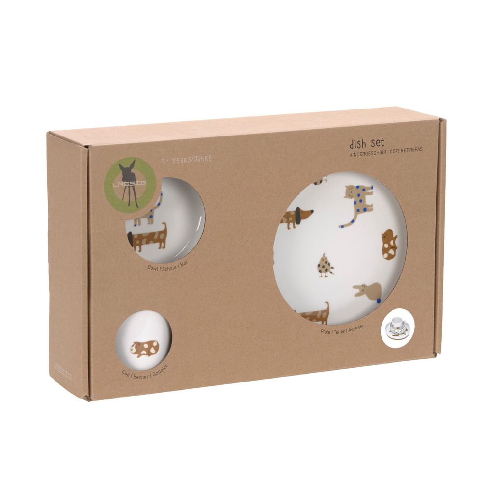 ليزيغ - أدوات الطعام للأطفال ليتل ميتيس - 3 قطع