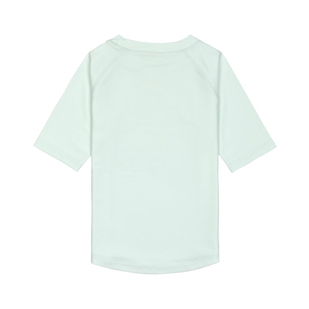 Lassig - Kids Short Sleeve Rashguard - Flowers Sea Foam