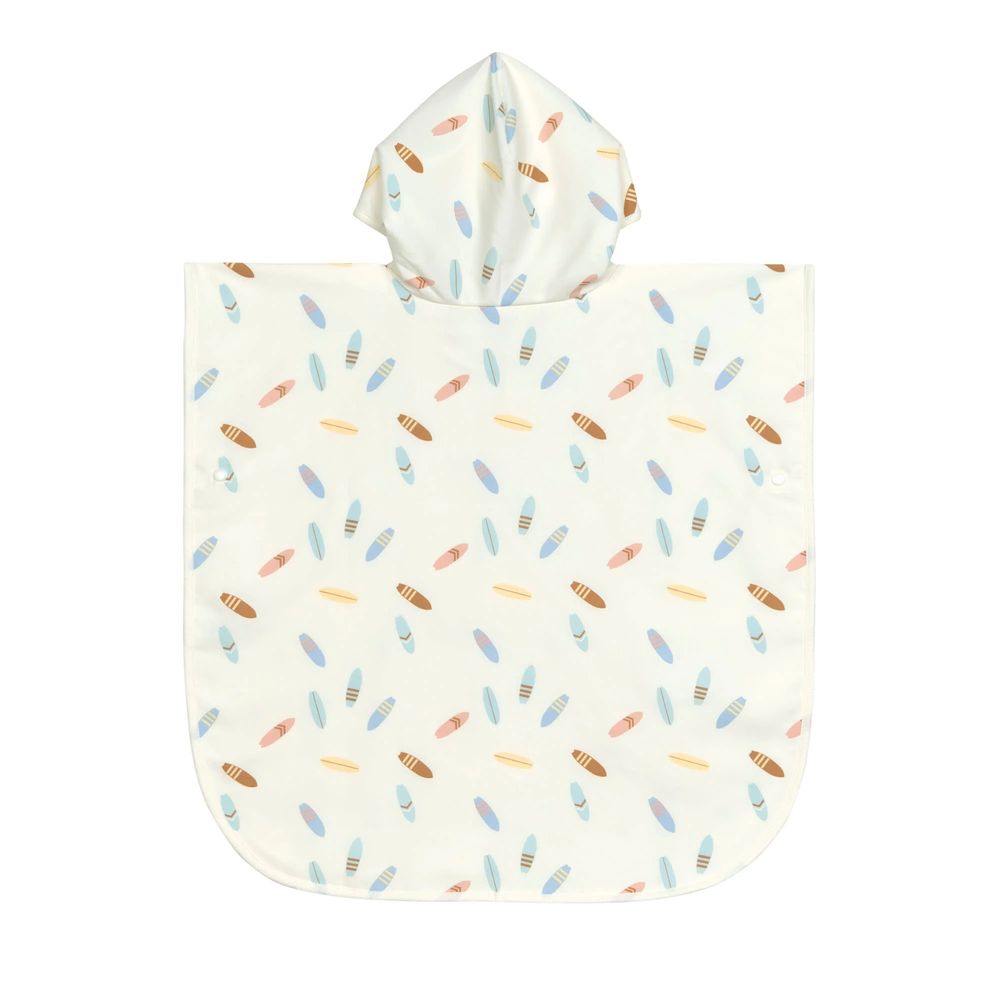Lassig - Lsf Beach Poncho - Surfboards Sea Salt - For Age 12-36 Months
