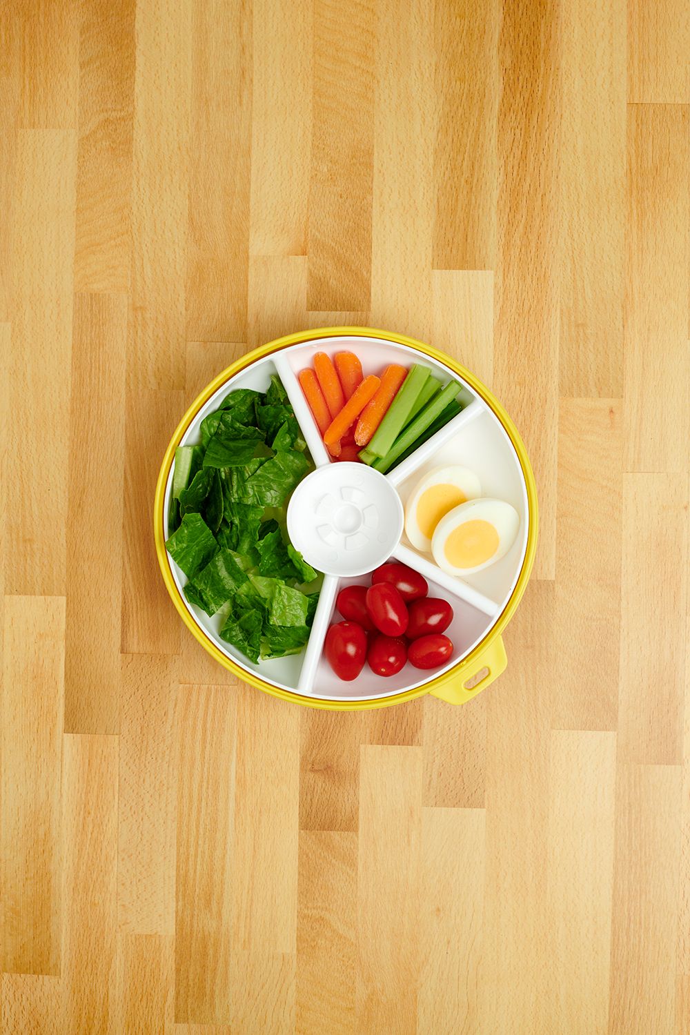 Gobe - Large Snack Spinner - Lemon Yellow