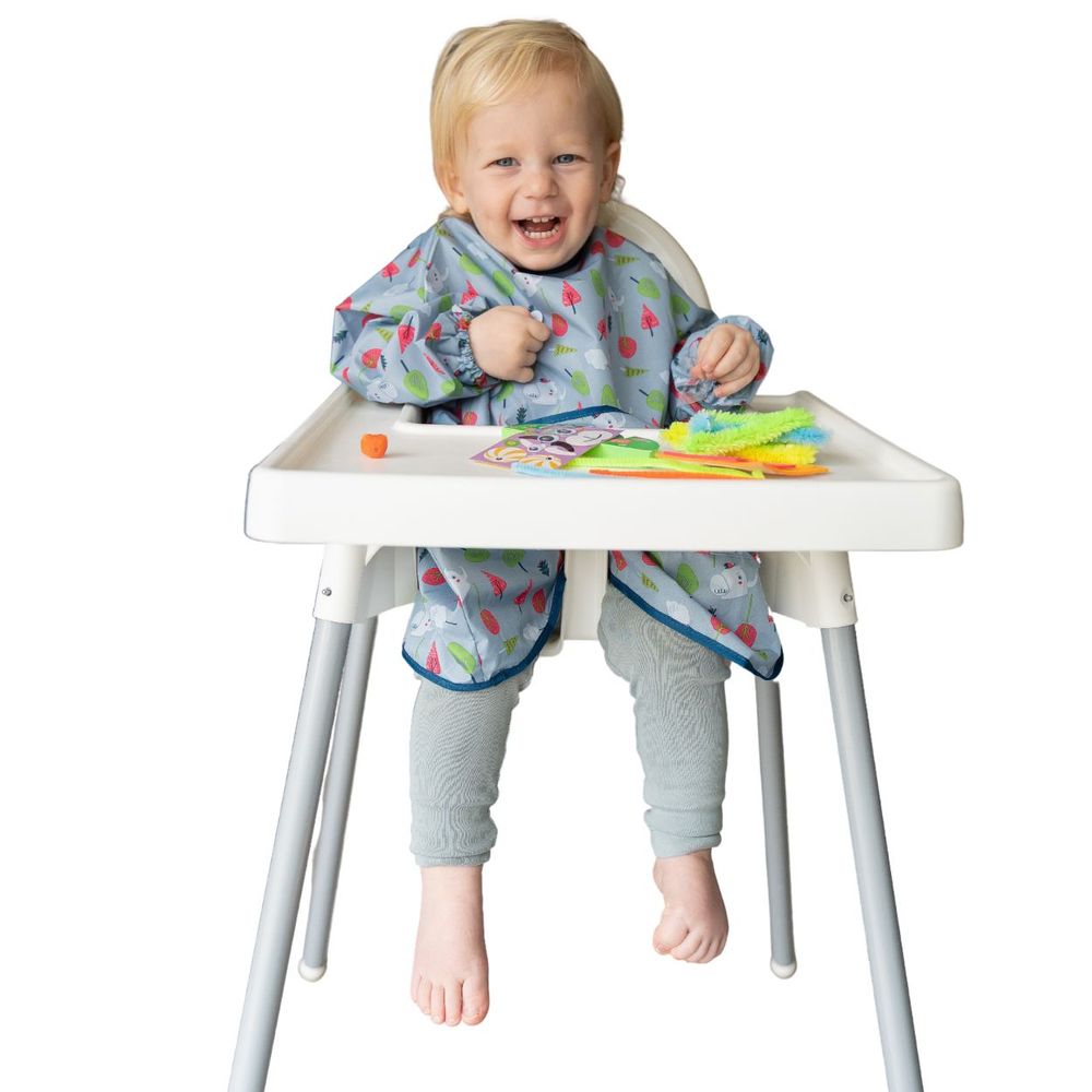 Tidy Tot - Long Length Coverall Bib - Mountain Trees