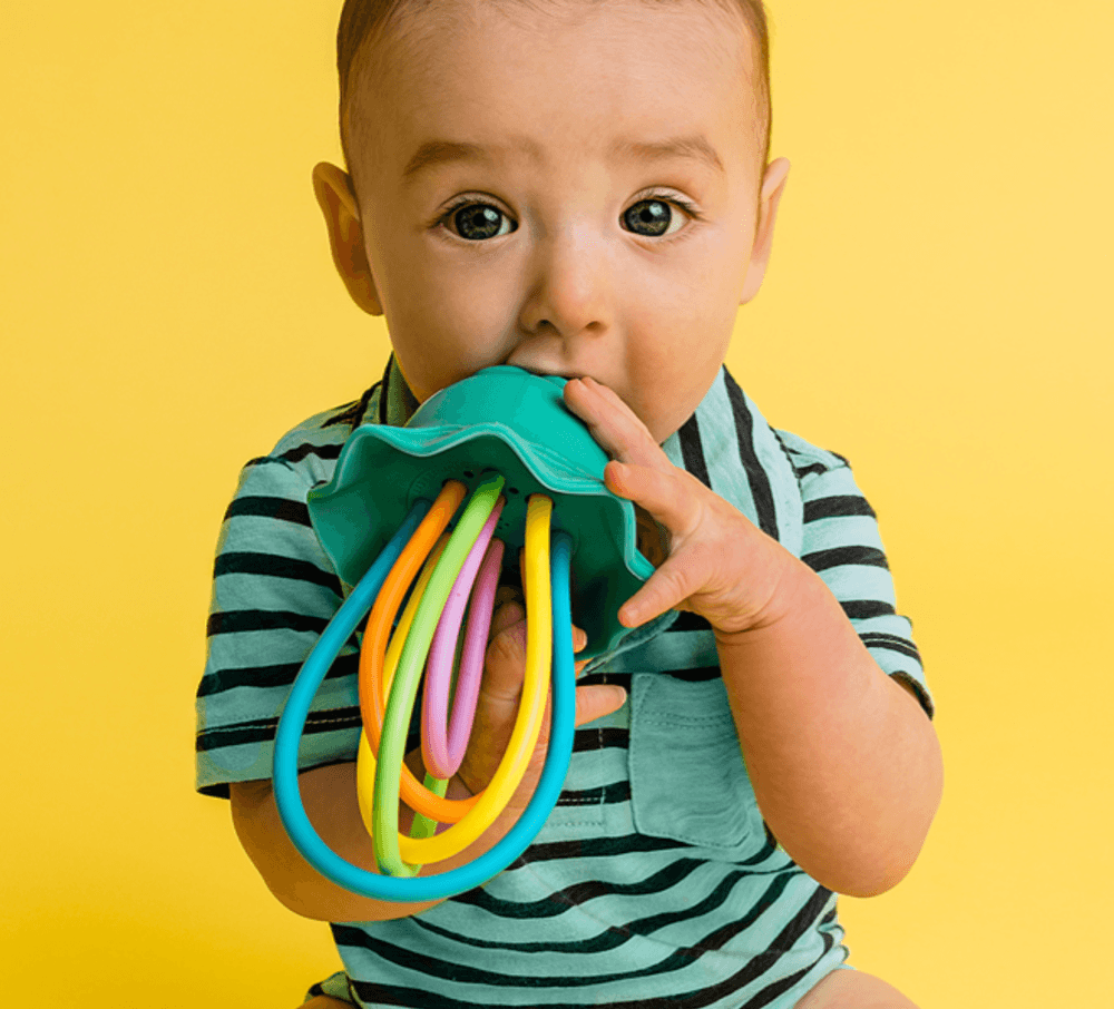 Baby Banana - Lil' Squish Jellyfish Teething Toy