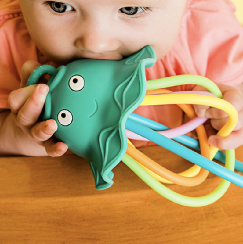 Baby Banana - Lil' Squish Jellyfish Teething Toy