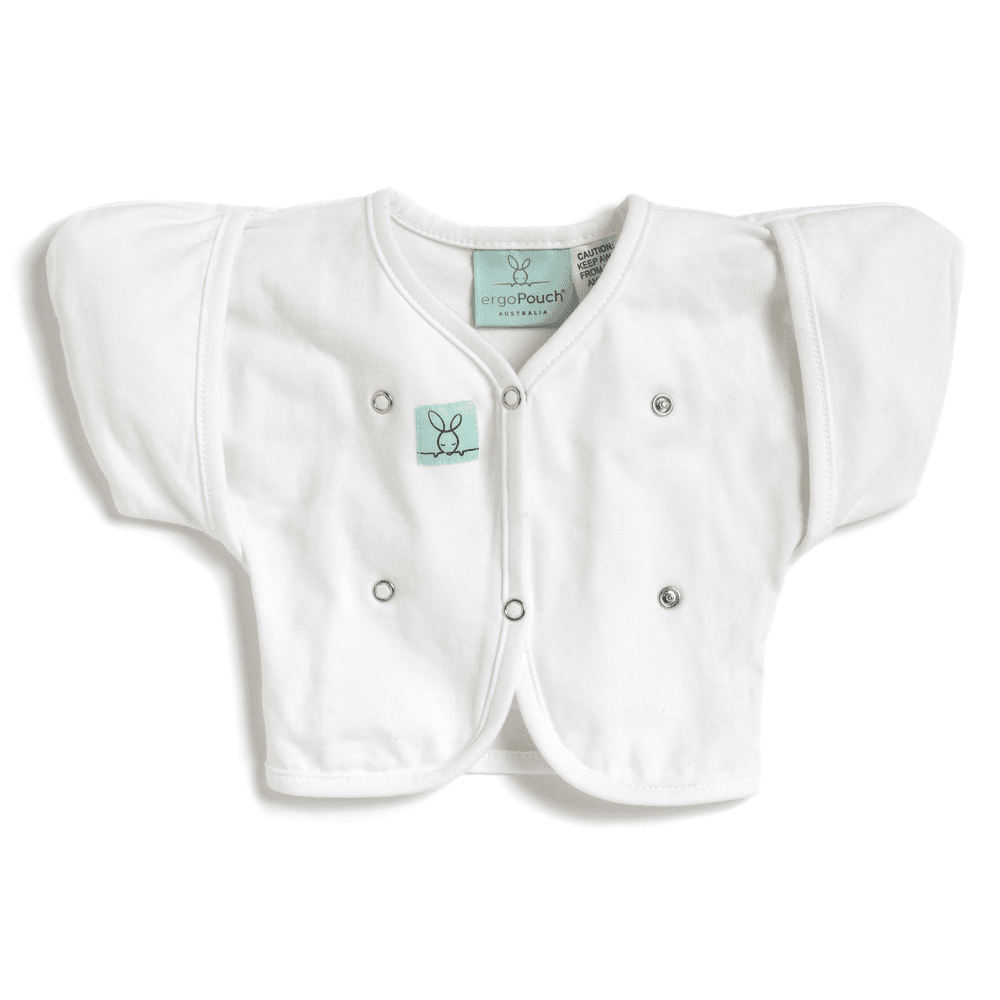 ErgoPouch - Butterfly Cardi Arms-Only Swaddle - Natural