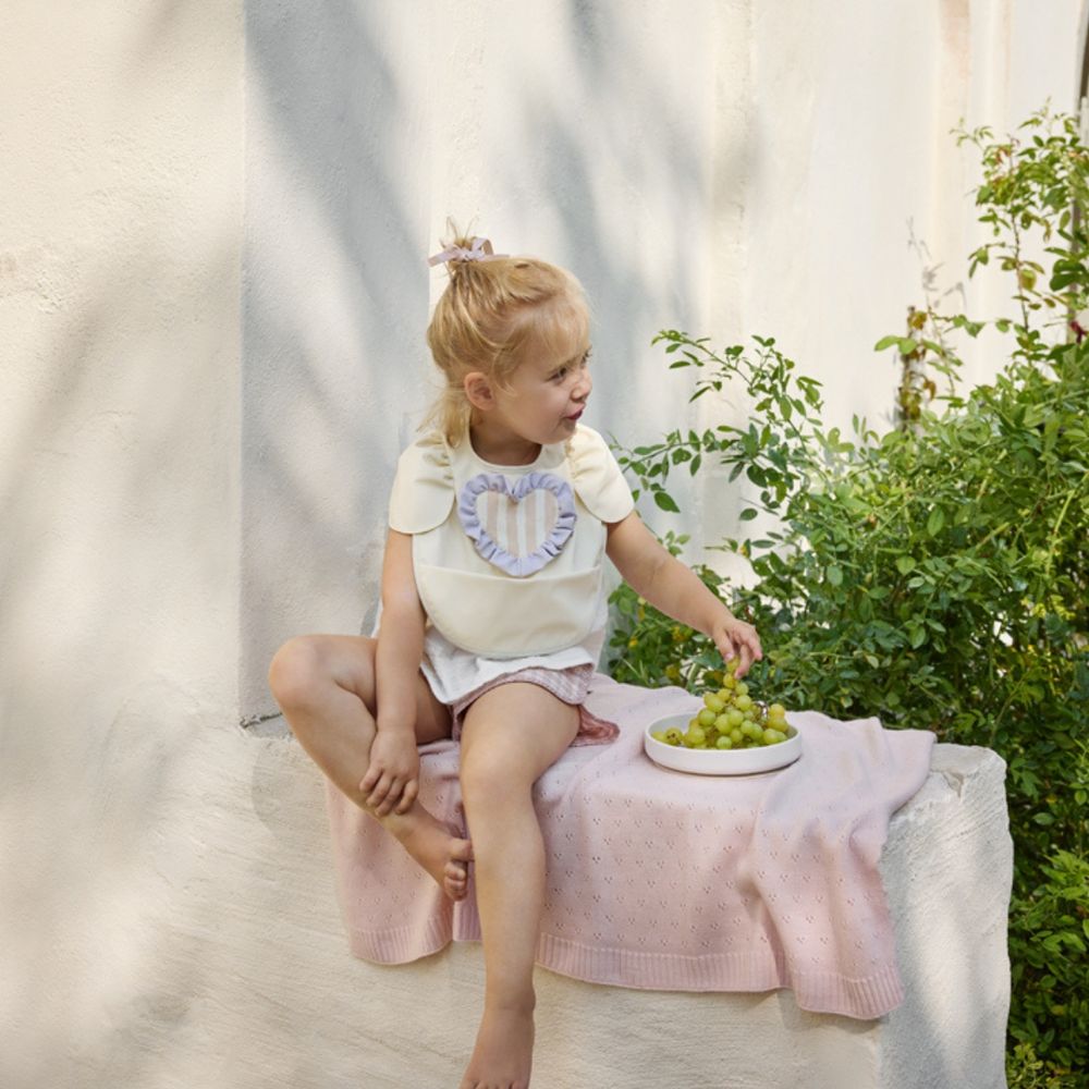 Elodie Details - Baby Bib - Oat White