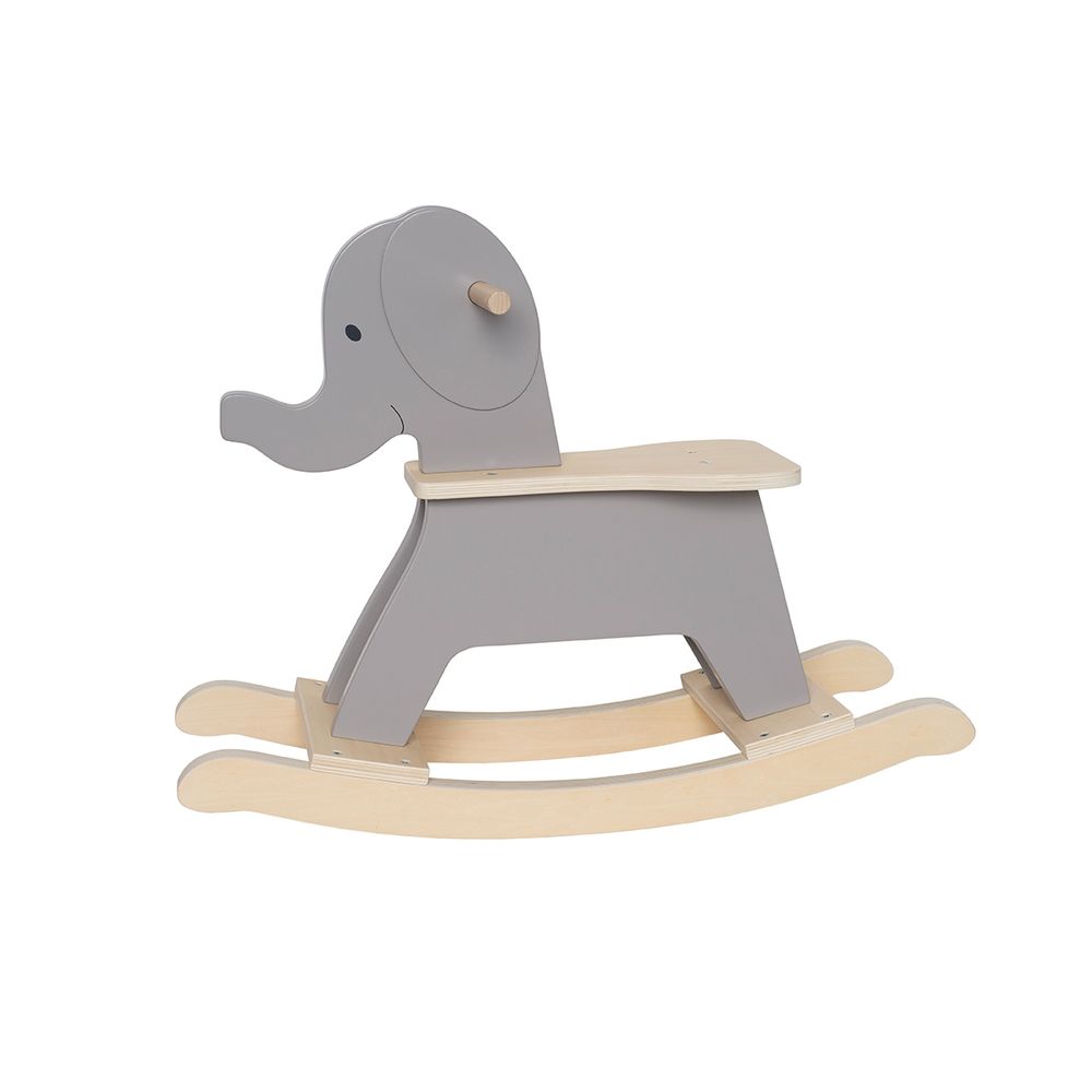 JaBaDaBaDo - Rocking Elephant - Grey