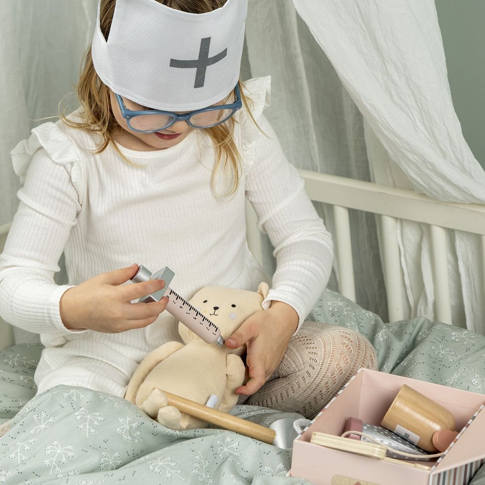 جابادا بادو - شنطة ألعاب الطبيب - 9 قطع - وردي