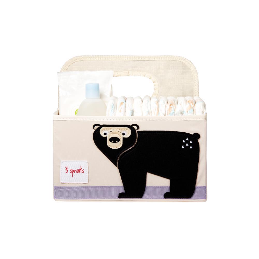 3 Sprouts - Nappy Caddy - Bear