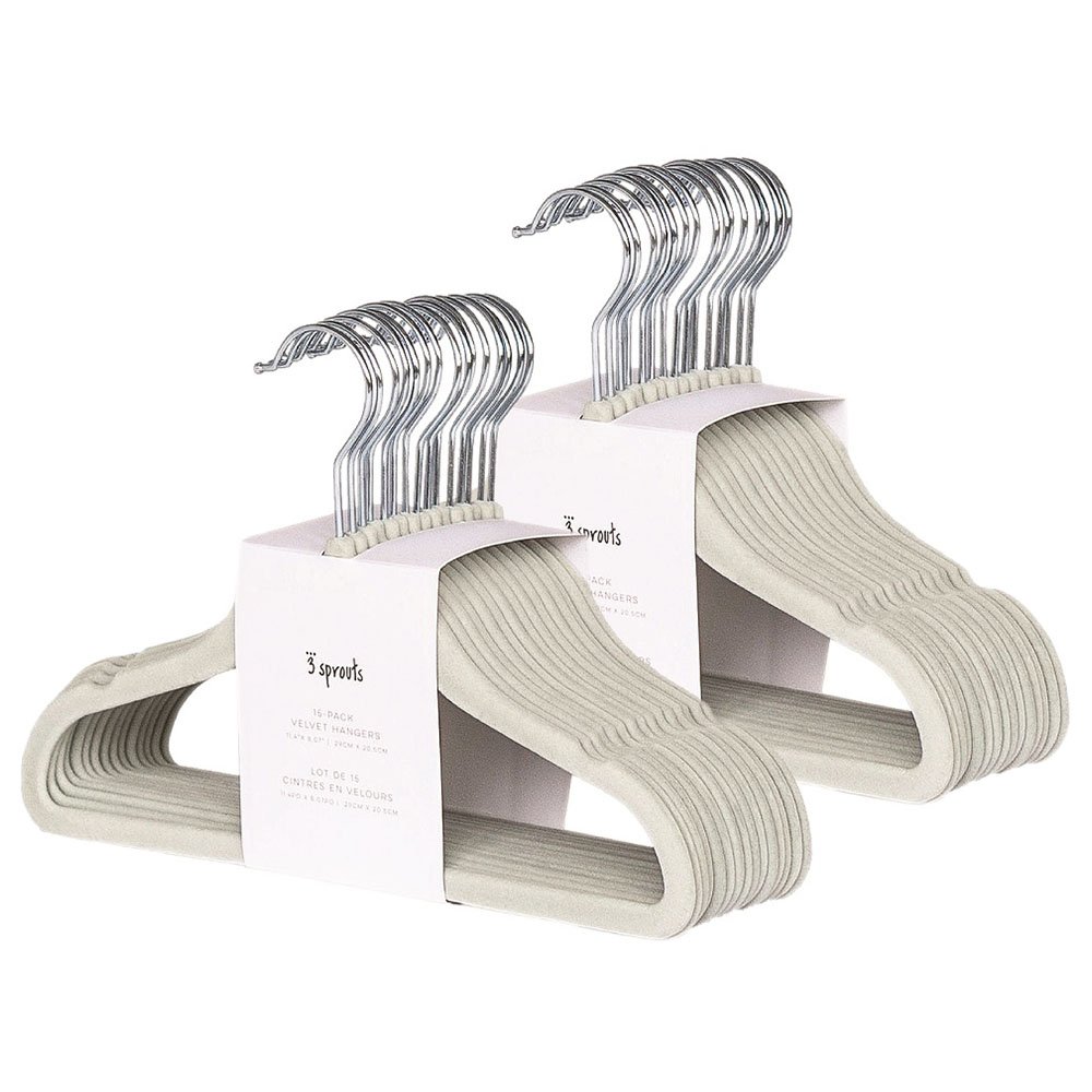 3 سبراوتس - علاقة مخملية - أخضر - عدد 30