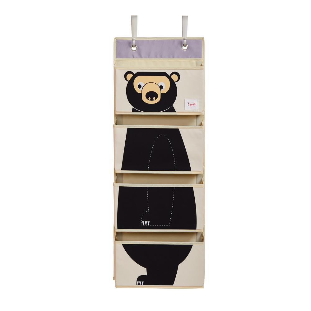 3 Sprouts - Hanging Wall Organizer - Bear
