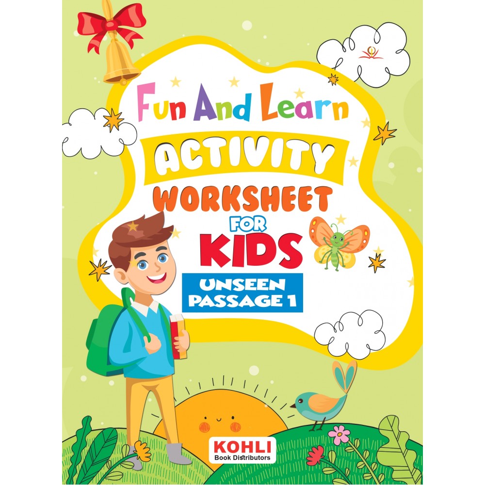 ورقة عمل ممتعة وتعليمية للأطفال - نصوص 1