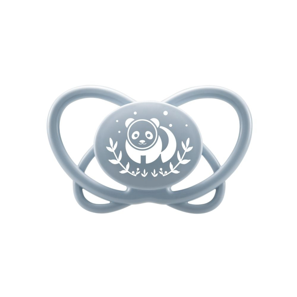 Nip - Butterfly Soother With Sterilizer Box 5-18M - Blue - 2 pcs