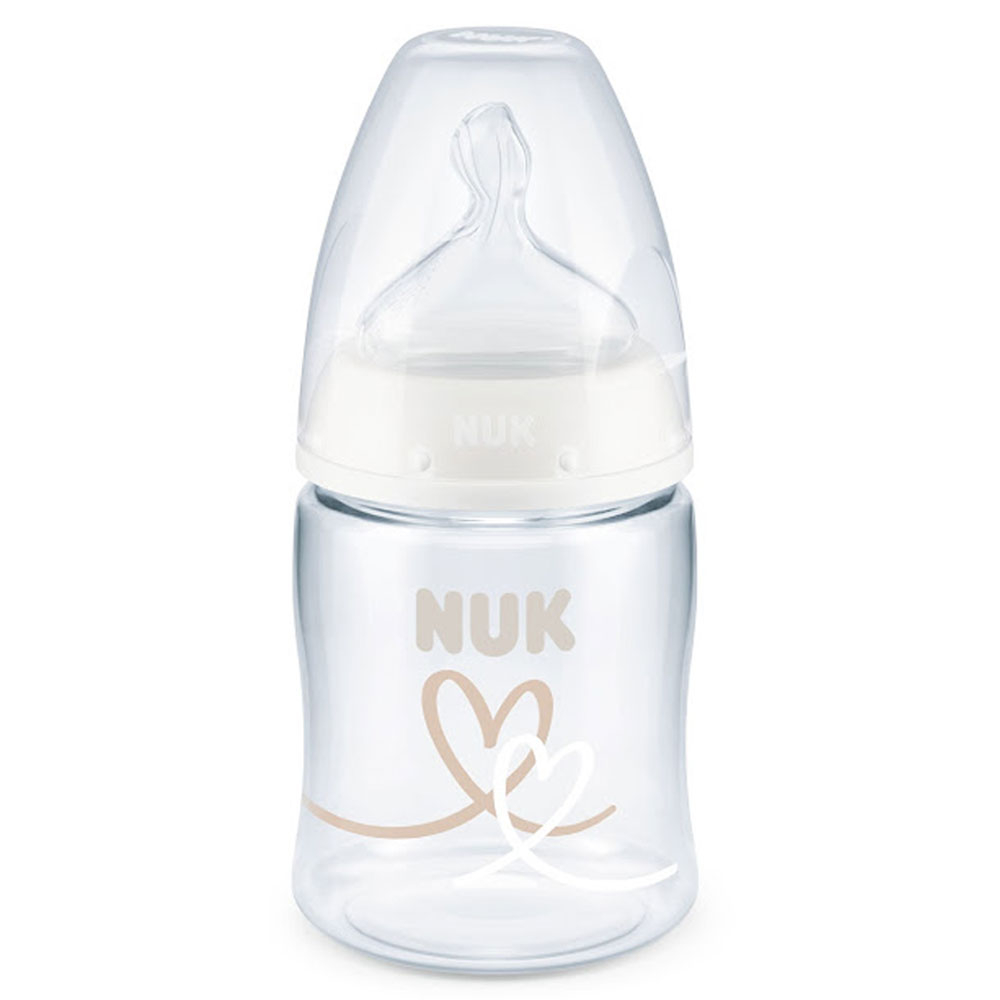 نوك - رضاعة فيرست تشويس+ للأطفال - 150 مل - 0 - 6 أشهر - أبيض