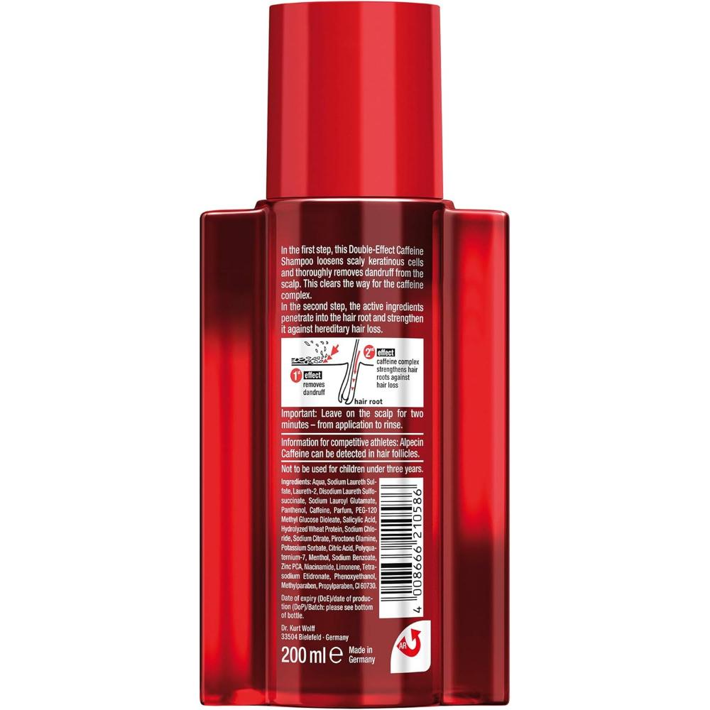 Alpecin Double-Effect Caffeine Shampoo 200ml