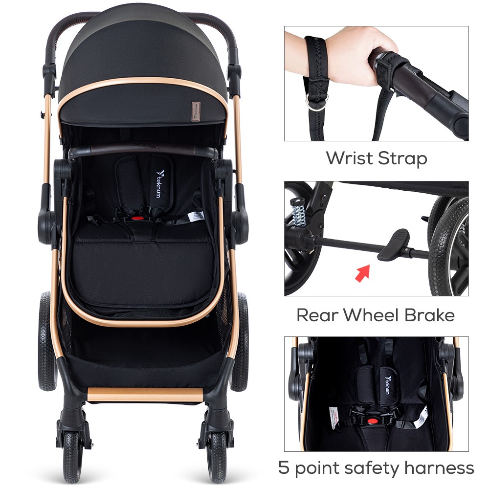 Teknum - 3-in-1 Travel Prime Stroller