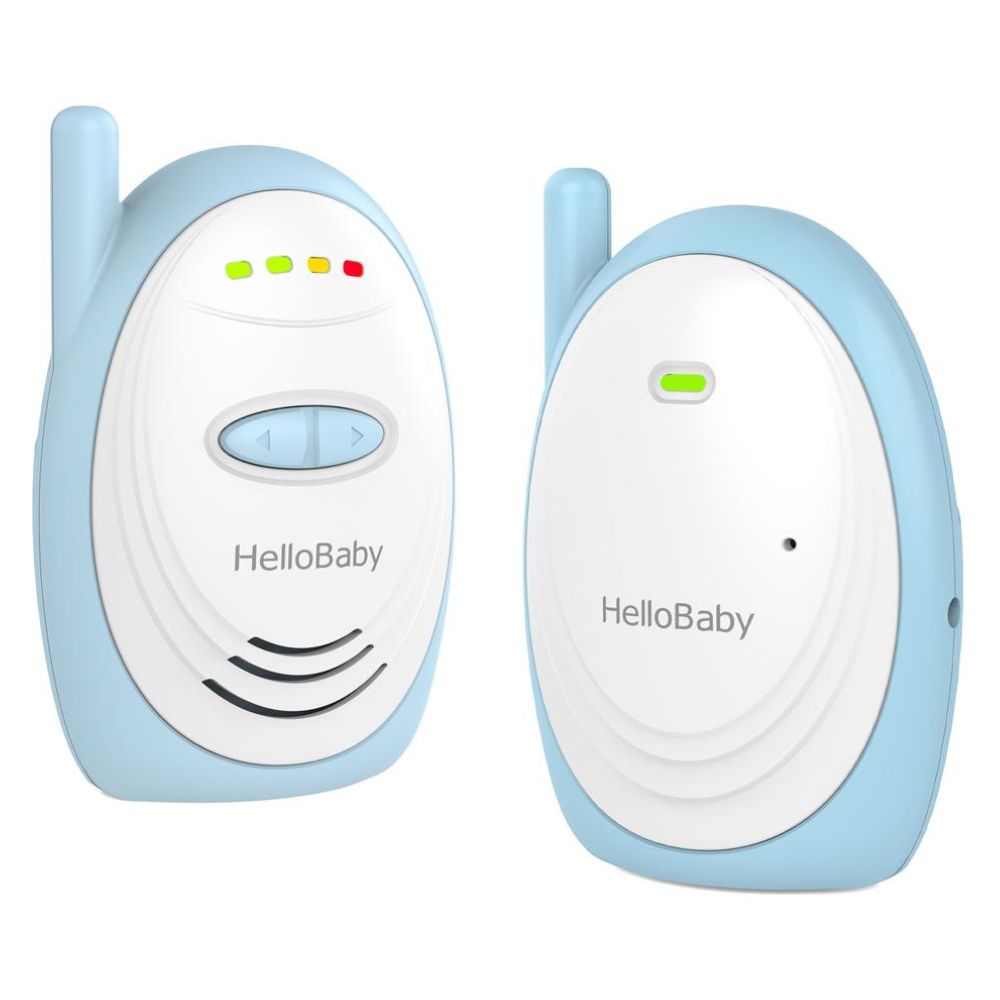 Hello Baby Audio Baby Monitor With Sound Indicator, Digitized Transmission