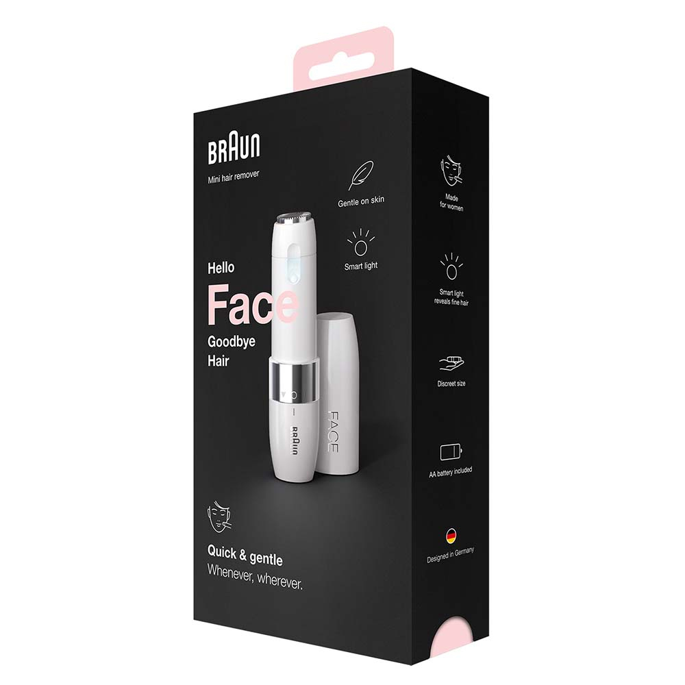 Braun FS1000 Mini Hair Remover For Women - White