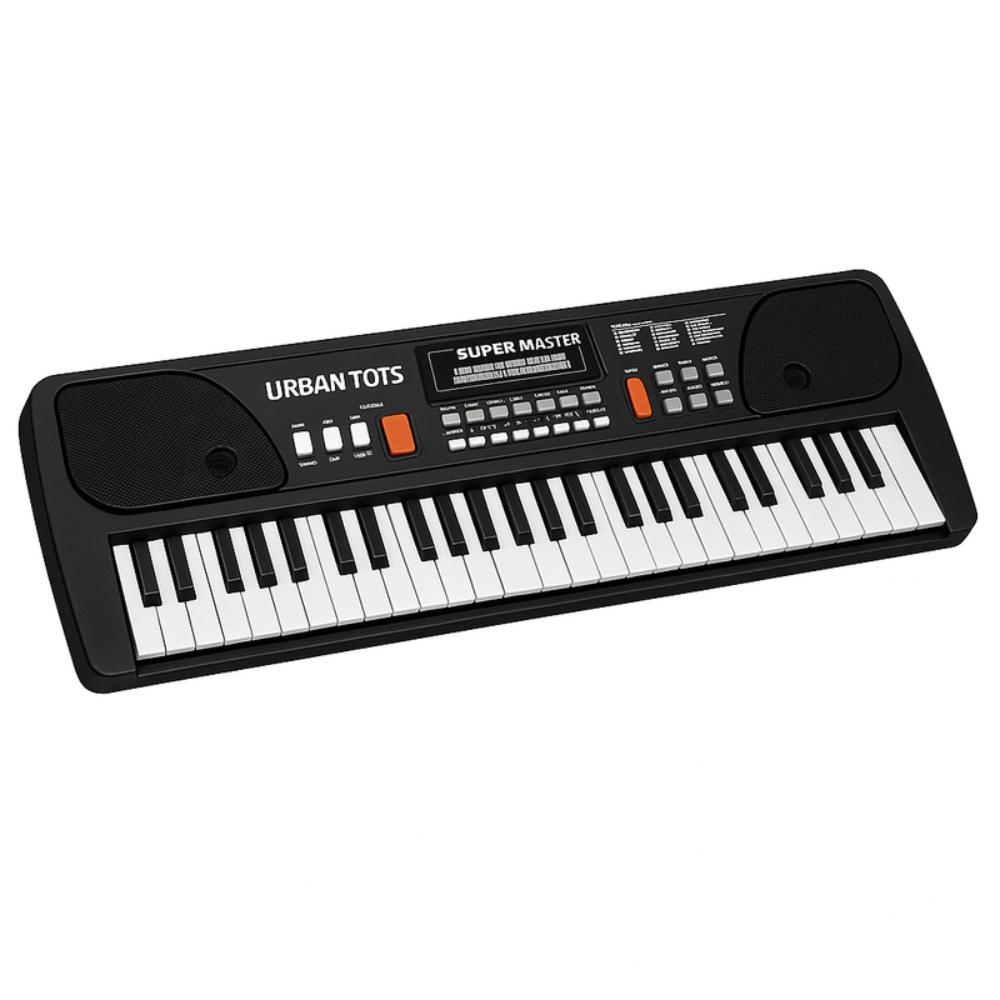 أوربان توتس - بيانو بيج فن متعدد الوظائف 630 - 61 مفتاحًا كامل الحجم و20 أغنية - أسود