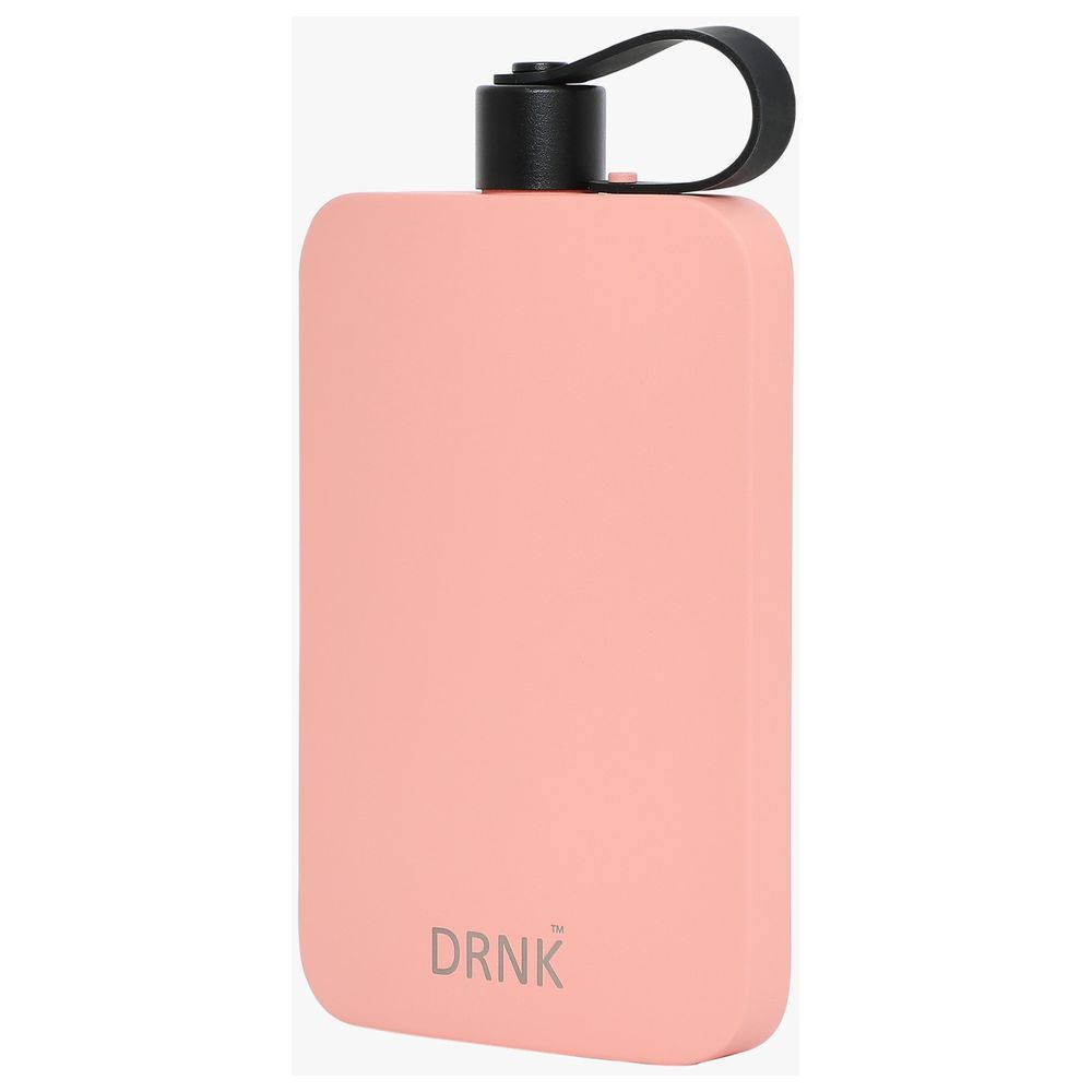 درنك - زمزمية ماء ستانلس ستيل قابلة لإعادة الاستخدام - مرجاني - 500 مل