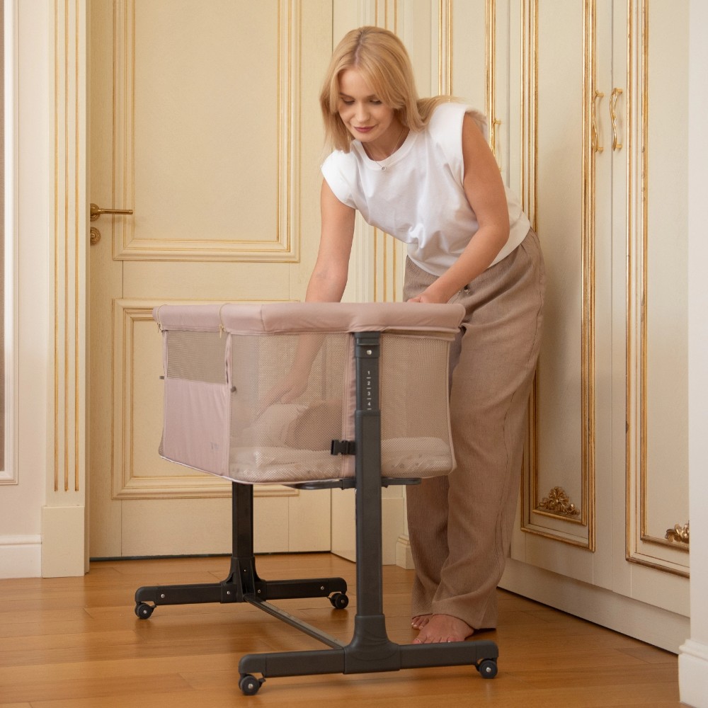 Kikkaboo Noah Baby Bedside Crib