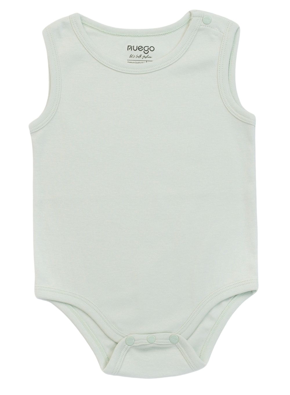 Nuego - Bodysuit For Baby Boy Onesies - 3pc Set - Blue,White & Pink