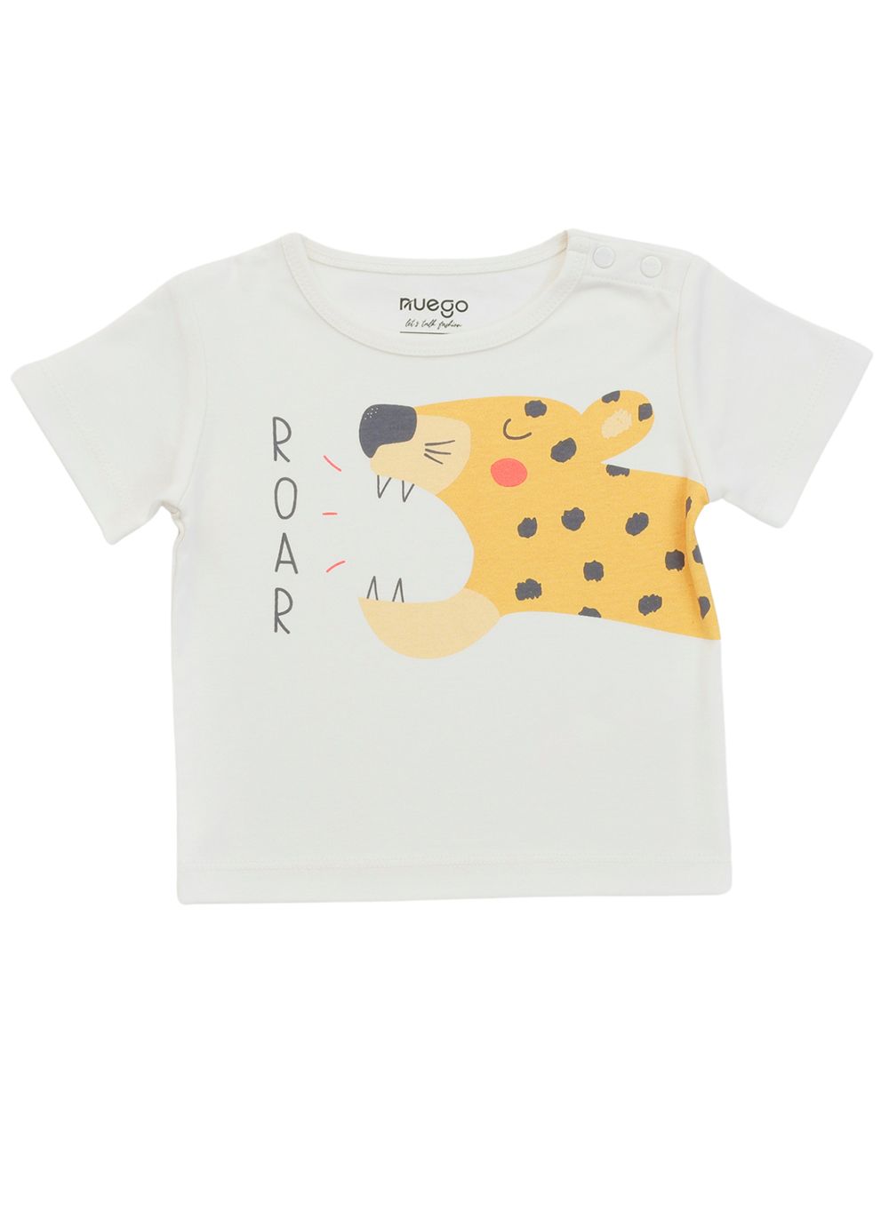 Nuego - T-Shirt For Baby Boy/Toddler - 3pc Set - Brown, Pink & White