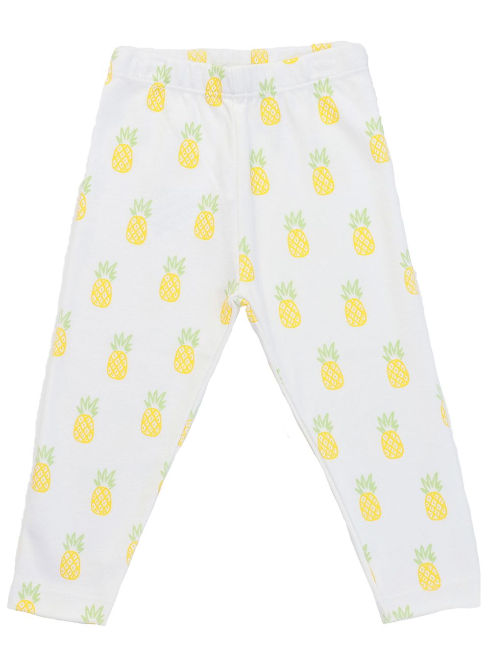 Nuego - 3pc-Set - Baby Girls Cotton Leggings - Pink/White/Yellow