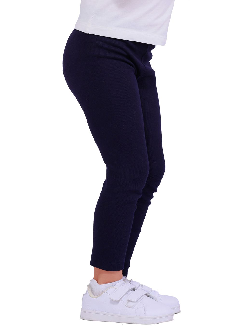 Nuego - Girls Cotton Leggings - Blue