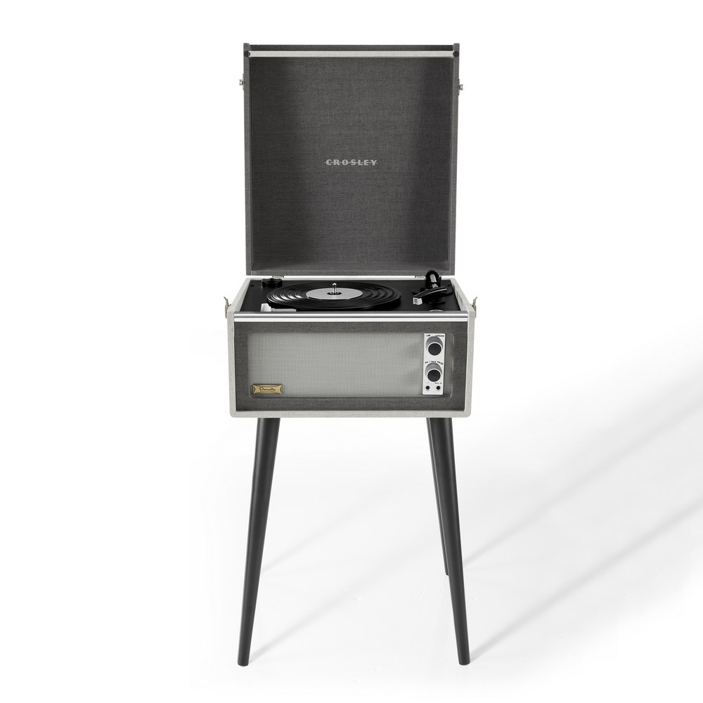 كروسلي - جهاز اسطوانات برمودا مع بلوتوث - أسود