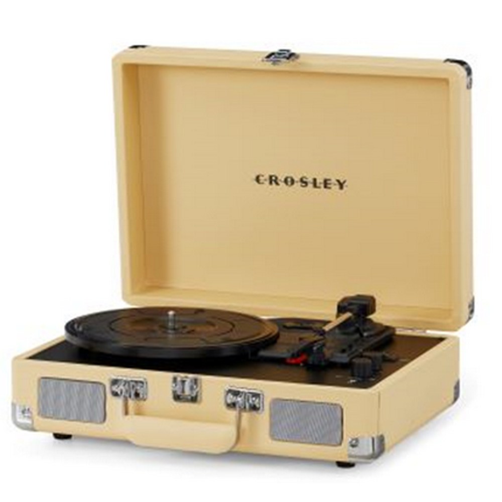 Crosley - Cruiser Plus Portable Turntable With Bluetooth In/Out - Fawn