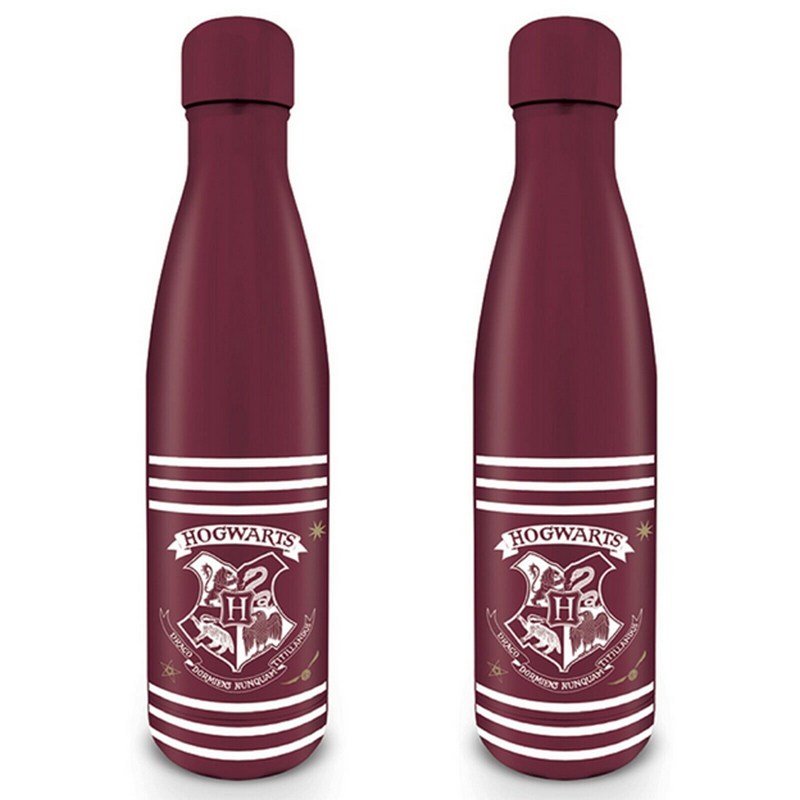 Pyramid International - Harry Potter Crest & Stripes - Metal Drinks Bottle