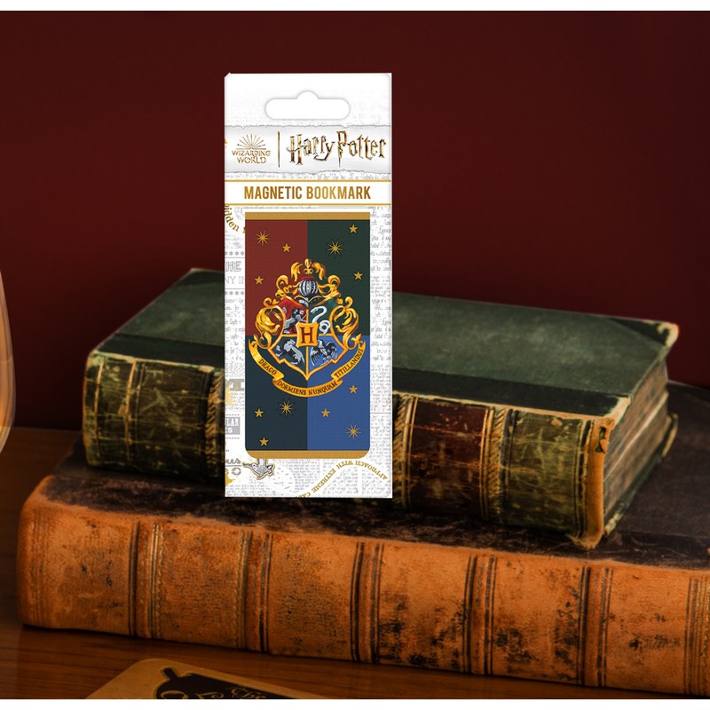 Pyramid International - Harry Potter Colourful Crest Hogwarts - Magnetic Bookmark