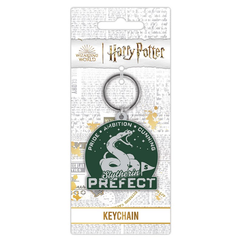 Pyramid International - Harry Potter Clubhouse Slytherin Rubber Keychain