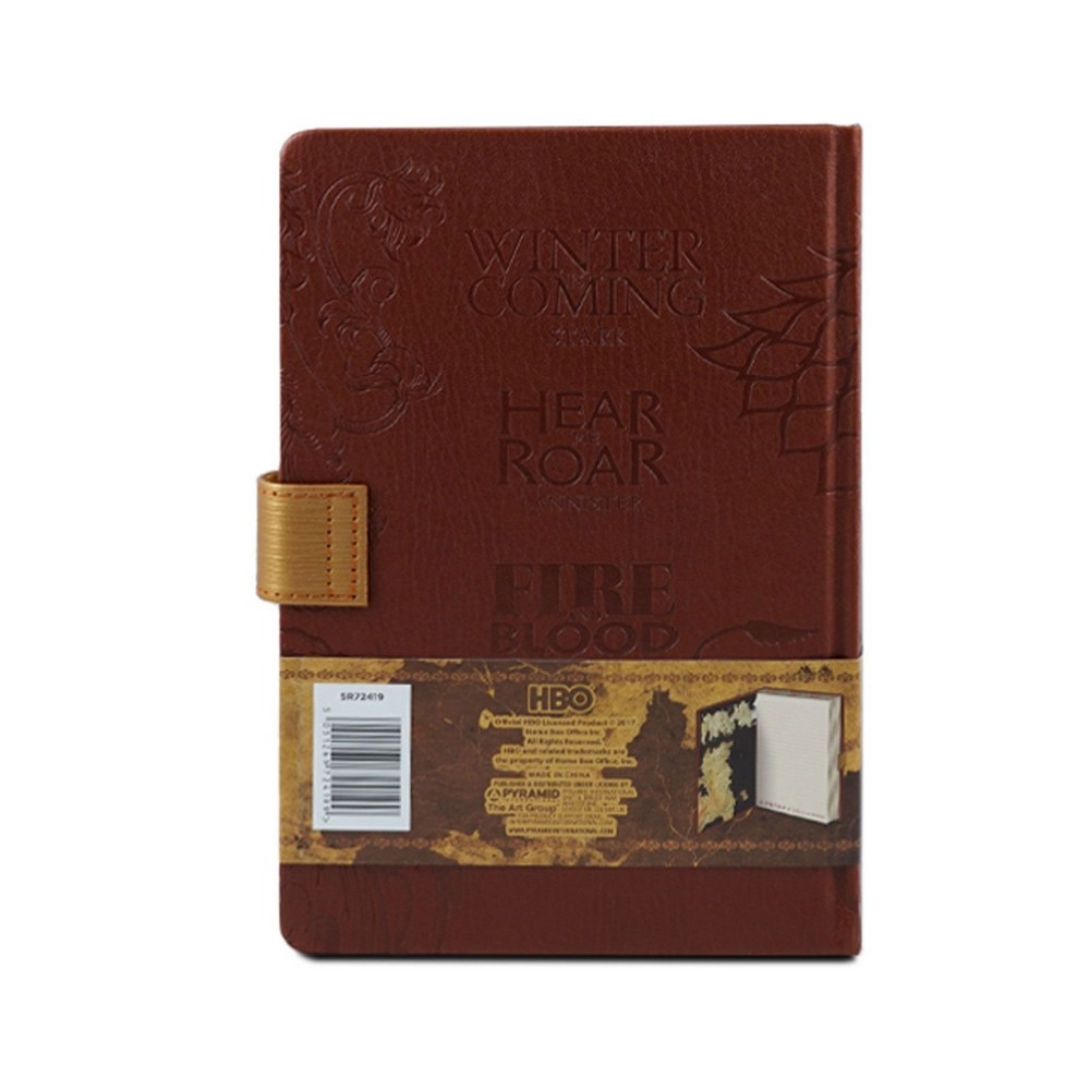 بيراميد انترناشونال - دفتر ملاحظات A5 بريميوم - جيم أوف ثرونز - سيجيلز
