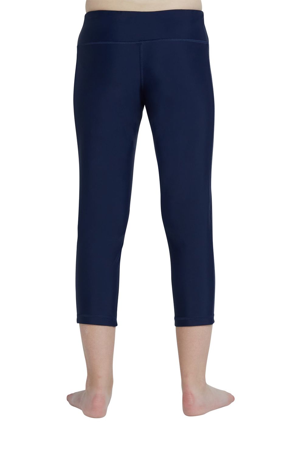 ملابس الشمس كويغا - ليغنز سباحة للبنات بطول ¾ - كحلي