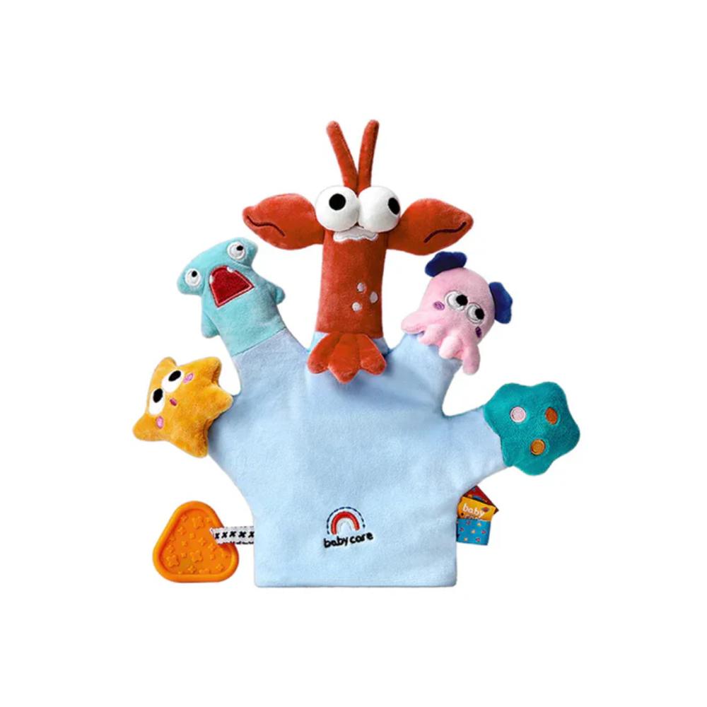 Babycare - Baby Hand Puppets Animal Toy - Els Ocean