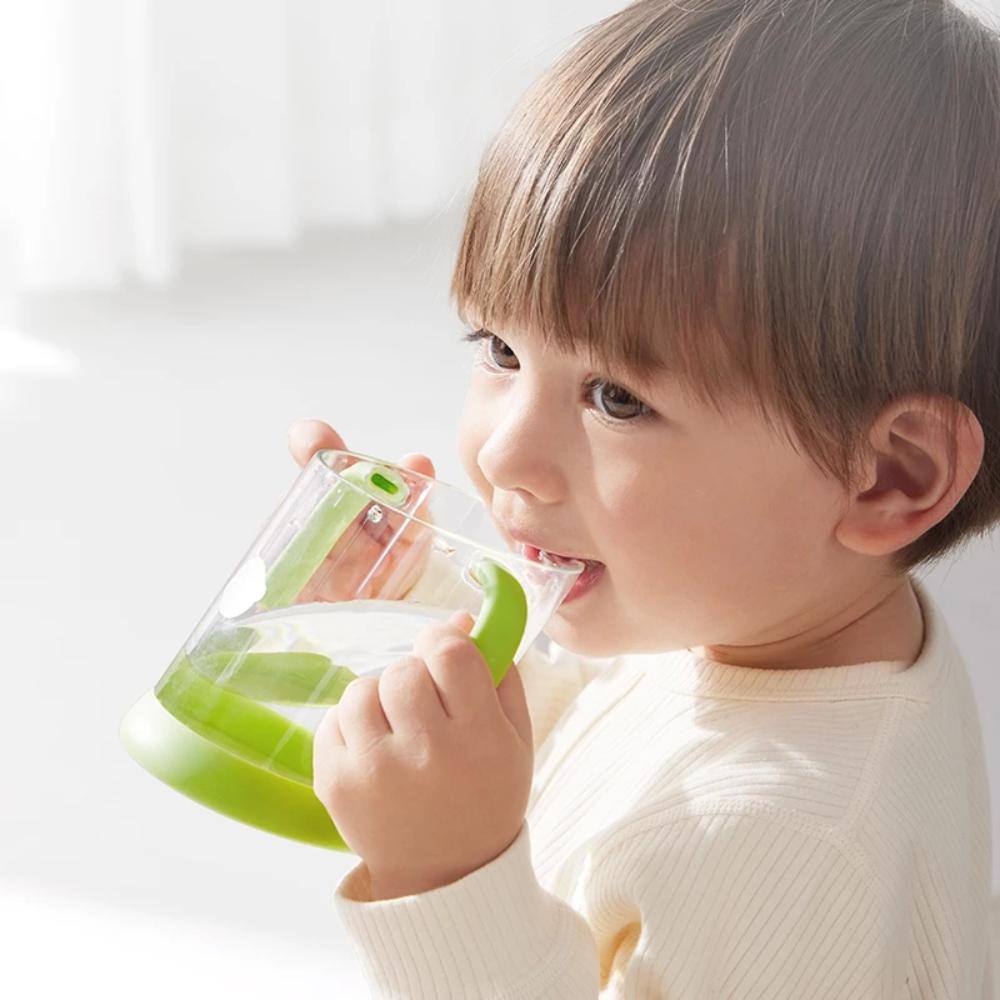 بيبي كير - كوب تدريب 3 في 1 - أخضر - 300 مل