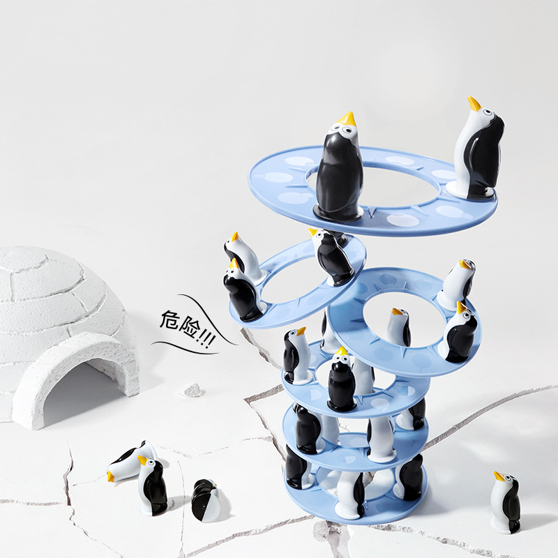 Babycare - Penguins Jenga Stacking Game Toy
