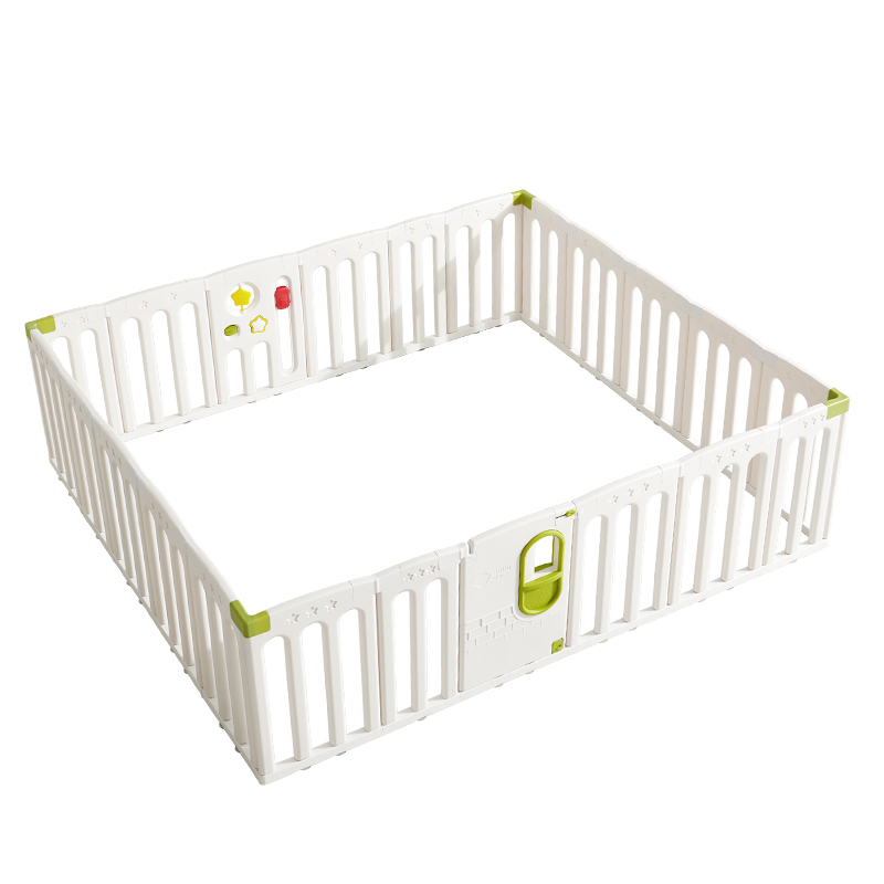 Babycare - Playpen Fairy Garden Play Fence - Sind White - 180 x 200 cm