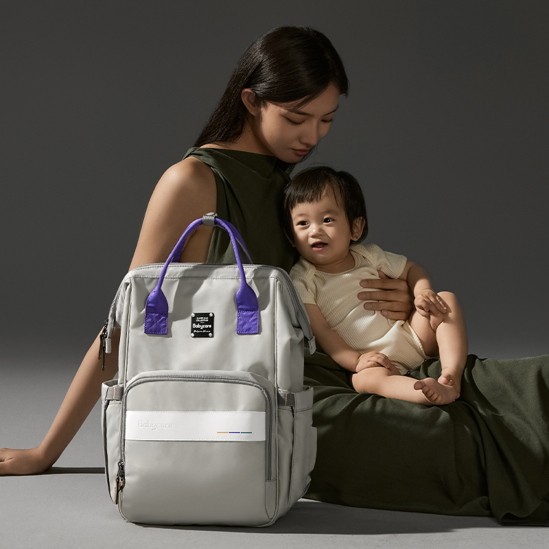 Babycare - Travel Diaper Bag - Extra Large - Grey