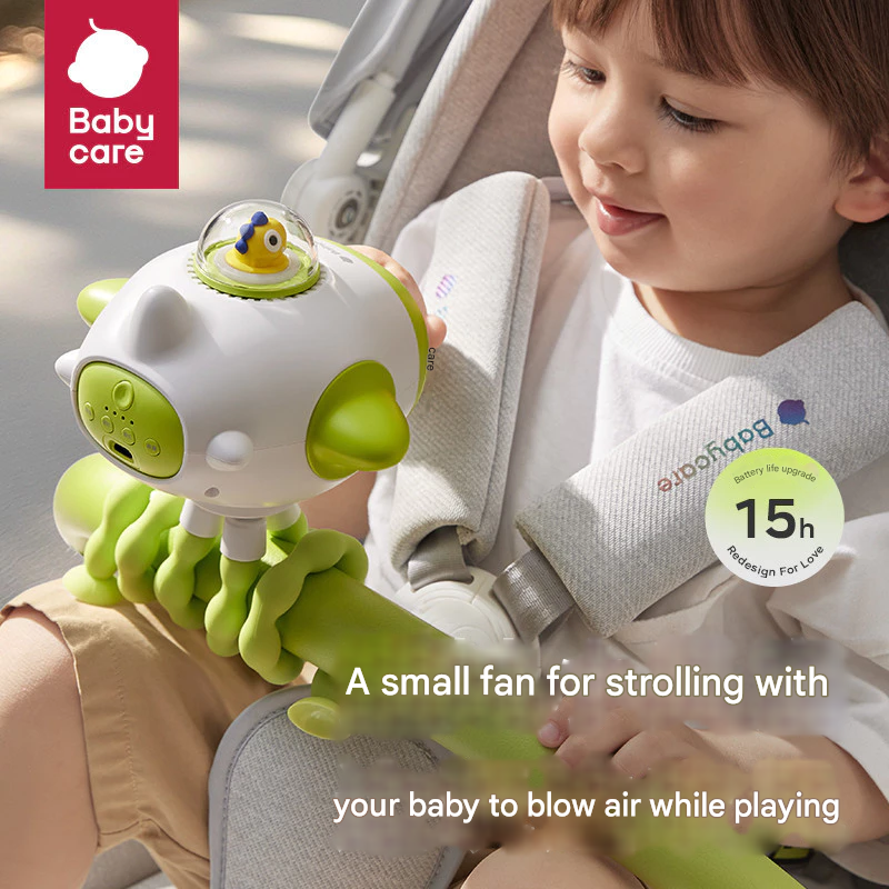 Babycare - Baby Stroller Fan - Octopus - Small