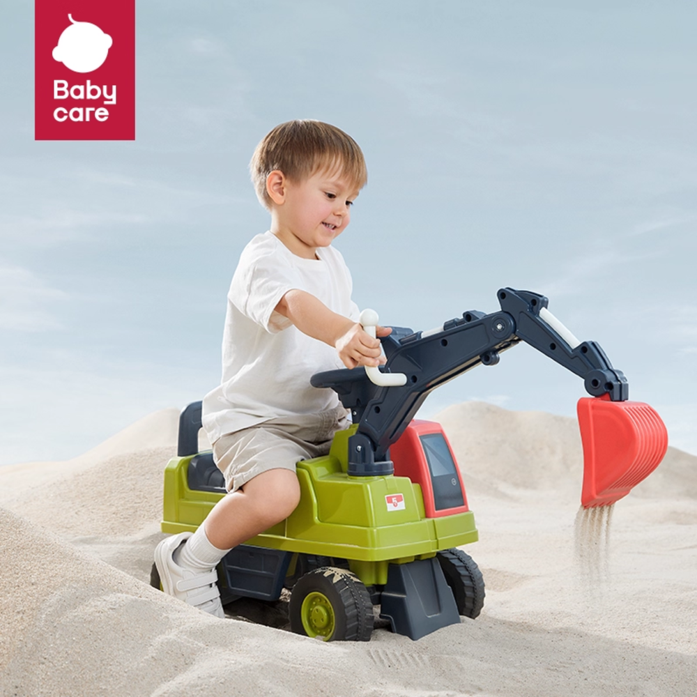 Babycare Four-Wheeled Kids Electric Ride-On Excavator