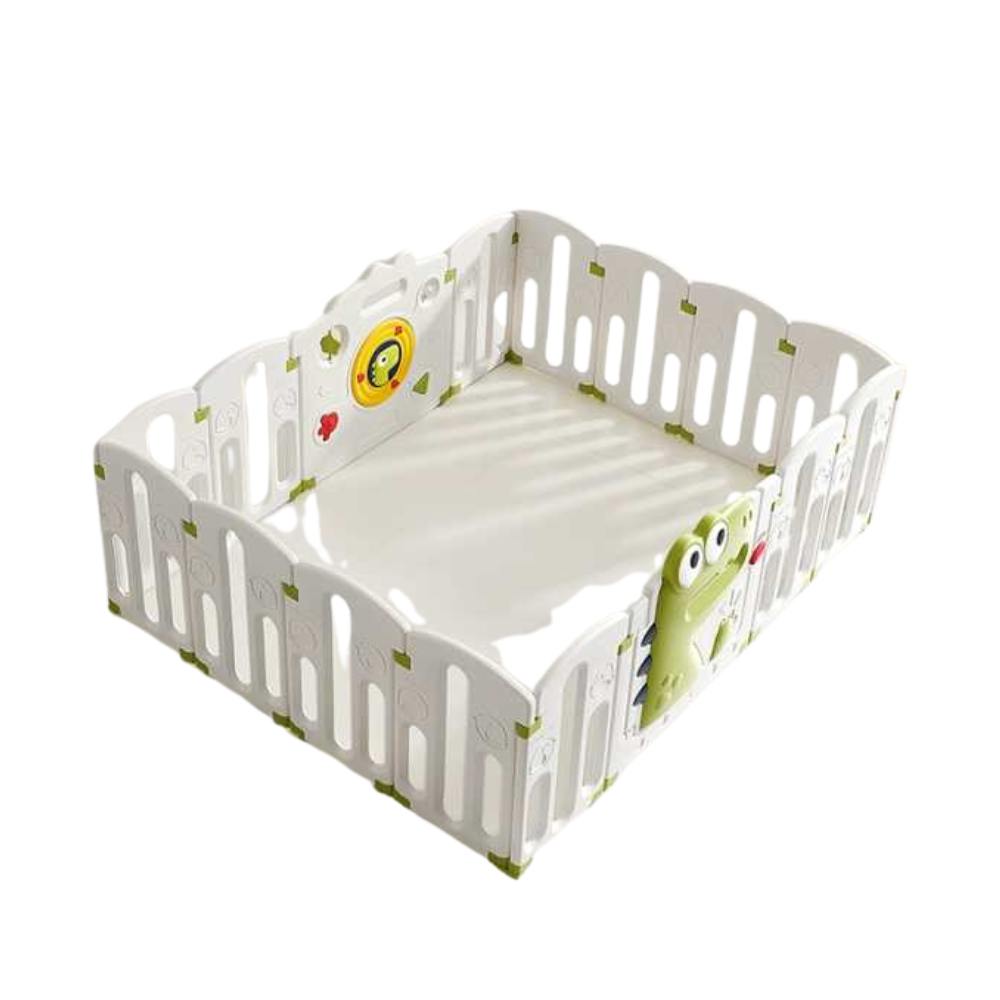 Babycare - Baby Dinosaur Playpen Fence - 18 Pcs