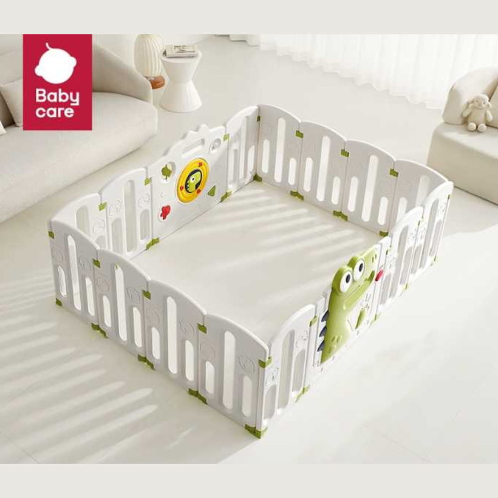 Babycare - Baby Dinosaur Playpen Fence - 18 Pcs