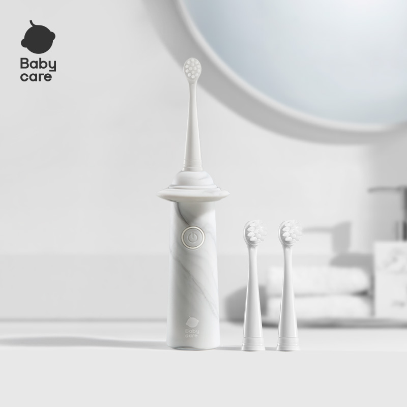 Babycare - Kids Electric Toothbrush - With 2 Extra Brush Heads