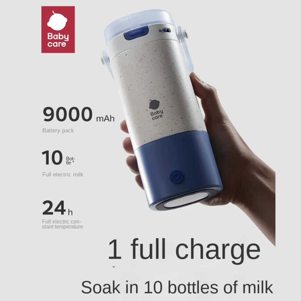 Babycare - Portable Milk Warmer - Blue